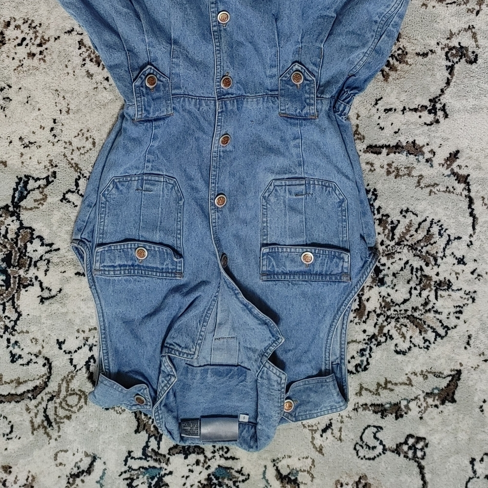Vintage Jean jumpsuit romper